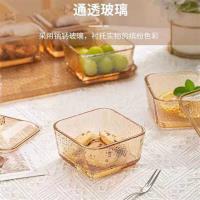 琥珀钻石碗方