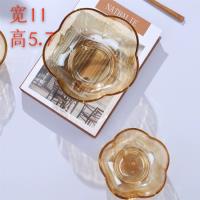 琥珀钻石花瓣碗