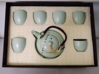 汝窑提梁茶具七件套