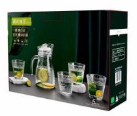 锤纹本色水具五件套