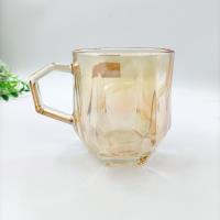 ZB1004六角把杯琥珀色（7.6*8.9*6）