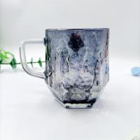 六角锤纹把杯烟灰色