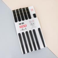 华艺A-028合金筷5+1