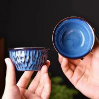 大黑泥直纹瓷杯