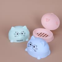 可爱猫咪皂盒