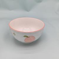 5.2寸雨石碗-桃你开心