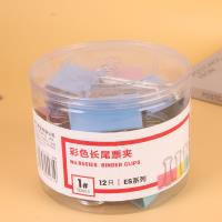 得力8551ES长尾夹12只