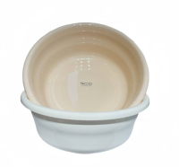 3674云粉简约鼓型盆31.5cm