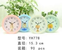 YH778圆形闹钟