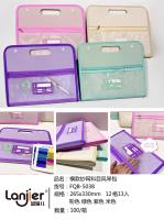 5038网纱横式学风琴包