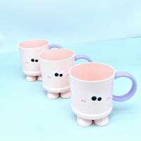 1030大眼仔双色漱口杯（粉色）
