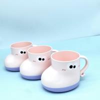 1031大眼仔靴子漱口杯（粉色）