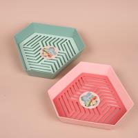 几何沥水果盘