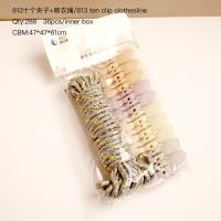LC10个夹子+绳813