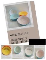 自强687双色盆（37*13）