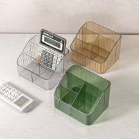 4-Compartment Makeup Storage Box
