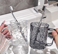 yyjj水波纹牙具杯