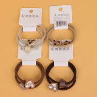 LOVE桃心钻皮筋