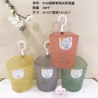 5318透明单钩长形挂篮