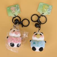 NG中号熊猫解压吹泡泡挂件