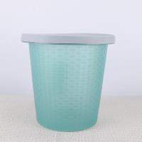 9009透明滕条压圈垃圾桶（28*28）