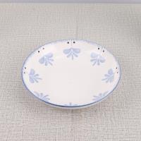 8寸雨石盘-清雅