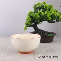 5.5寸纯色暗纹碗（外贸）