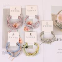 JY彩色打结细皮筋混