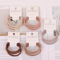 JY三根简约光面彩皮筋