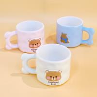 棕熊陶瓷杯（四色混）