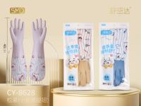 8628一体贴绒松紧家务型手套
