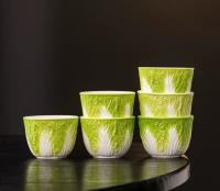 百财快客中号瓷杯