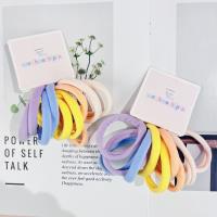 WH10条彩色毛巾圈皮筋