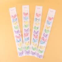 长条树脂花朵儿童皮筋