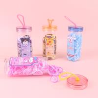 YD挂绳三丽鸥彩水晶瓶一次性皮筋