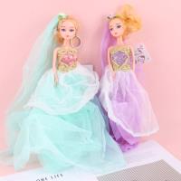 XY40公分芭比娃娃（银边）