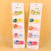 5个亮粉卡通压夹