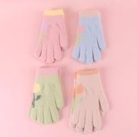 叶A005女款触屏全指手套