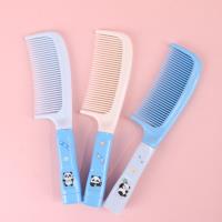 MSN325蓝色拾光方手柄梳