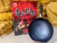 章丘手工锻打炒锅-镜面