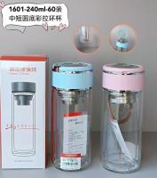 1601-240中号彩拉环玻璃杯