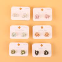 DYH鸢尾花耳钉