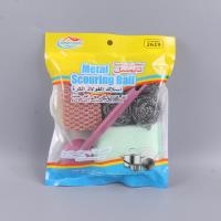 一片彩丝棉+四球+一片菱角 布+一刷子（2689）