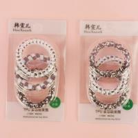 吸卡三根印花黑电话线