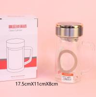 5803中铁千层玻璃把杯