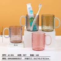 JC-351透明pet口杯