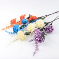 XY凤尾雪松玫瑰花（颜色随机）
