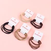 JY咖系编织螺纹3条组合皮筋