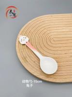 卡通柄陶瓷勺（兔子）