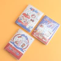XX64035可爱猫金葱胶套本
